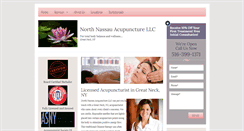 Desktop Screenshot of greatneckacupuncturetreatment.com